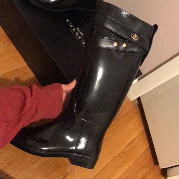 Coach Rainboots NWB - Picture 2 of 6